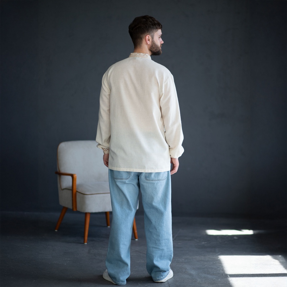 Рубашка Эдельвика льняной р. M 114-25/08