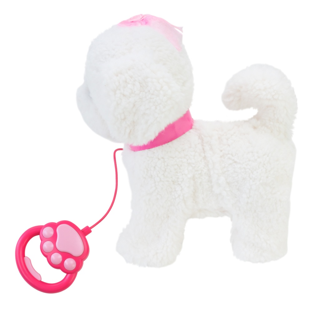 Іграшка м'яка інтерактивна Кращий друг Собачка на повідку BF2502