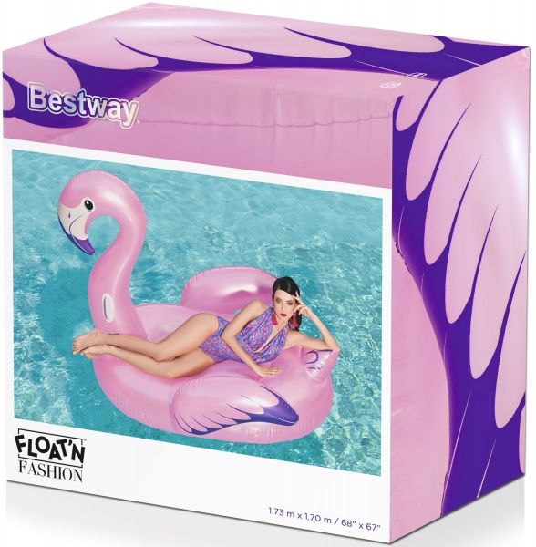 Матрац надувний Bestway фламінго надувний 41119 141 см