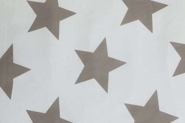 Комплект постельного белья Звезда евро голубой с серым Rigel 