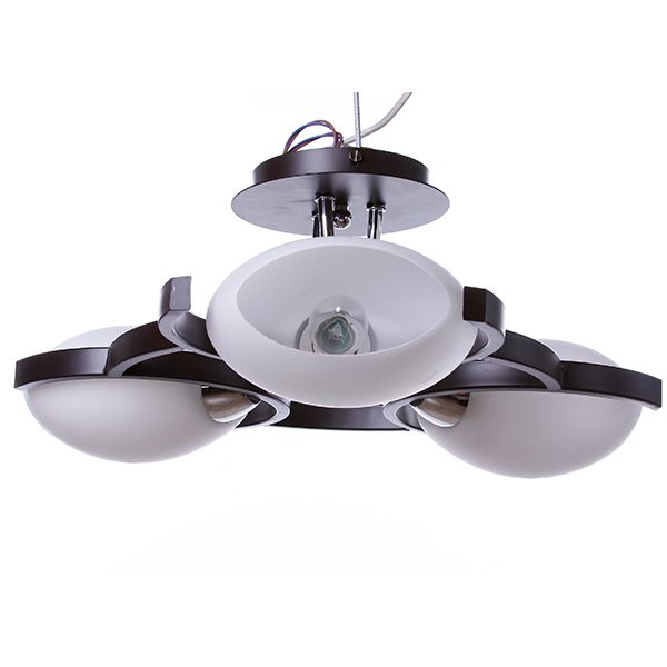 Люстра подвесная Victoria Lighting Odeon/PL3 3x40 Вт E14 венге 