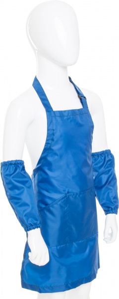 Фартук с нарукавниками синий 96x90 см ROSA