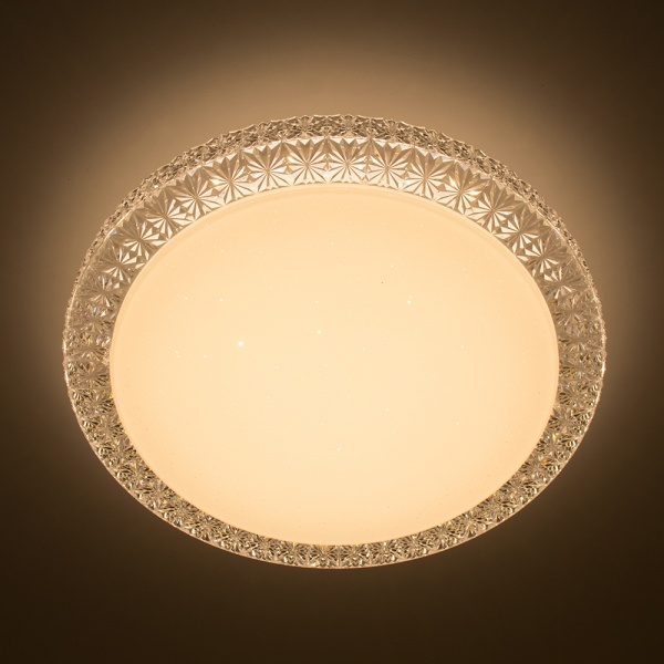 Світильник світлодіодний Luminaria R400 SHINY 40 Вт прозорий/білий 3000-6000 К PLUTON 40W RGB 