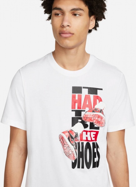 Футболка Nike DH8952-100 р.2XL білий