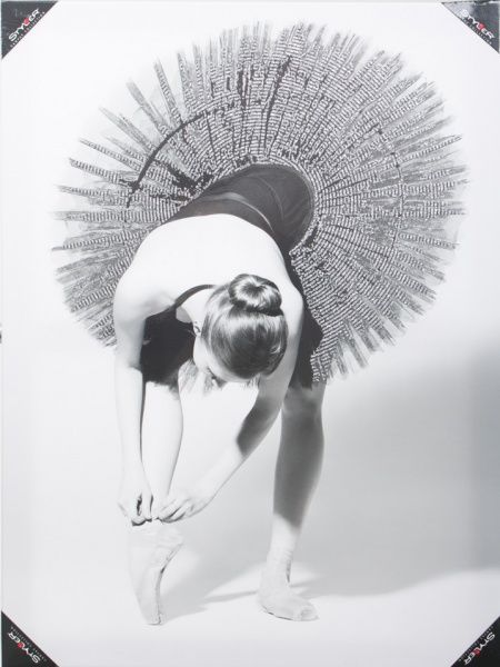 Репродукция Балерина 80x60 см Styler 