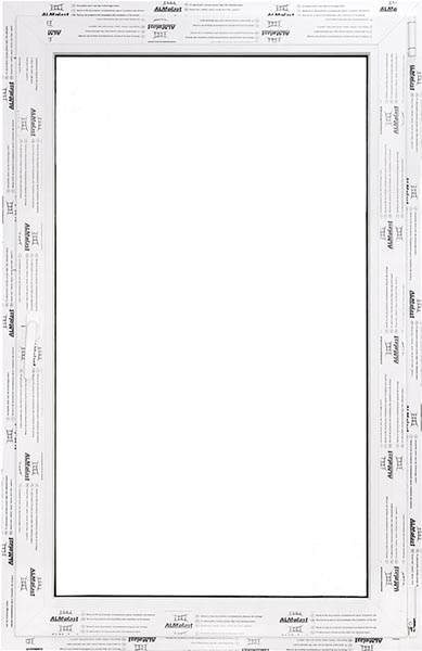 Вікно поворотне ALMplast 60 600x800 мм праве