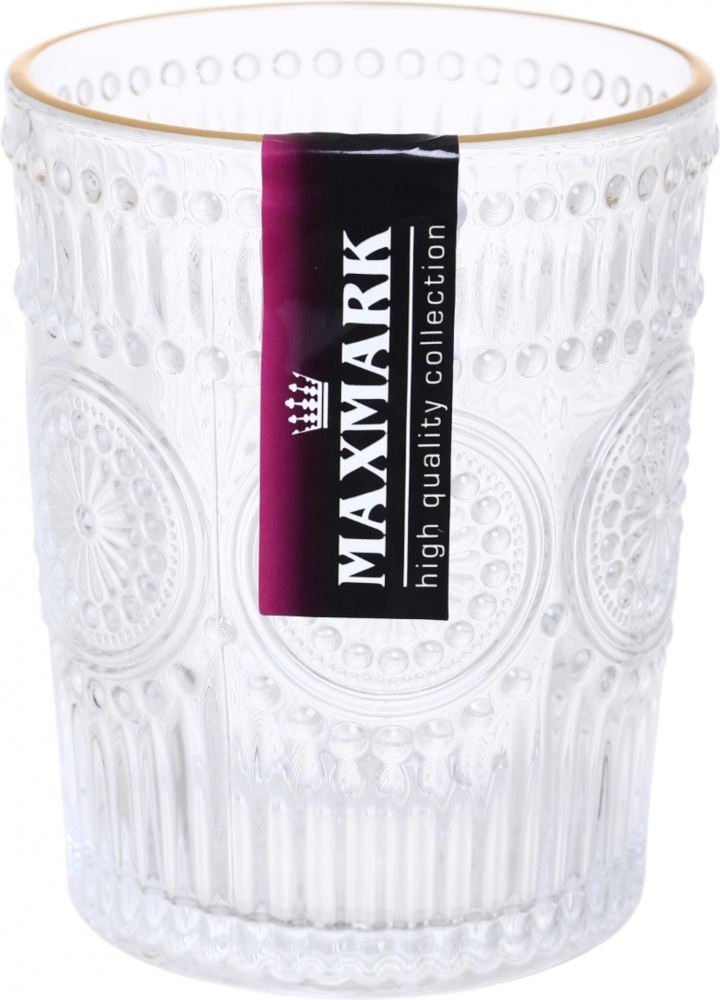 Склянка низька Maxmark Flower 265 мл 1 шт.