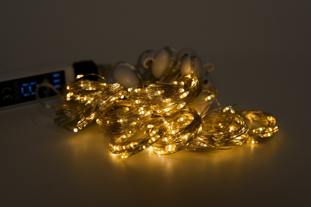 Электрогирлянда светодиодная Девилон Занавес светодиодная (LED) 300 ламп (720971)