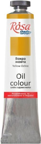 Фарба олійна Вохра жовта 326514 60 мл Rosa Studio