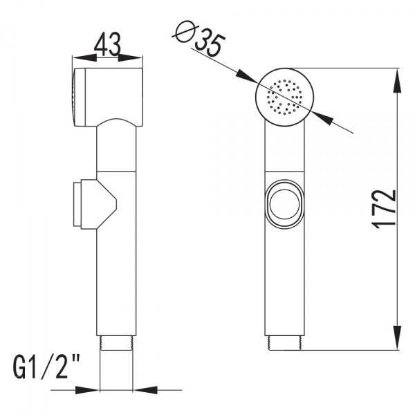 Гігієнічний душ Imprese B7001 