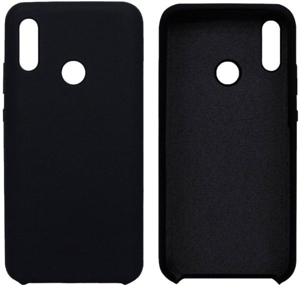 Чехол защитный Intaleo (Velvet) для Huawei P Smart 2019 black силиконовый