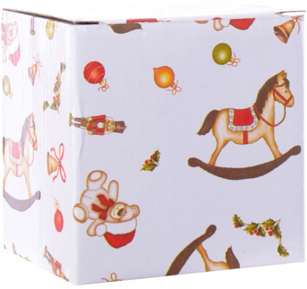 Чашка з заварником Новорічна колекція 300 мл 985-080 Lefard