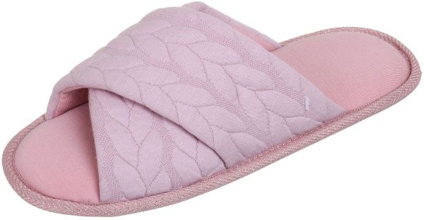 Капці домашні La Nuit Коса р. 36-37 рожевий 