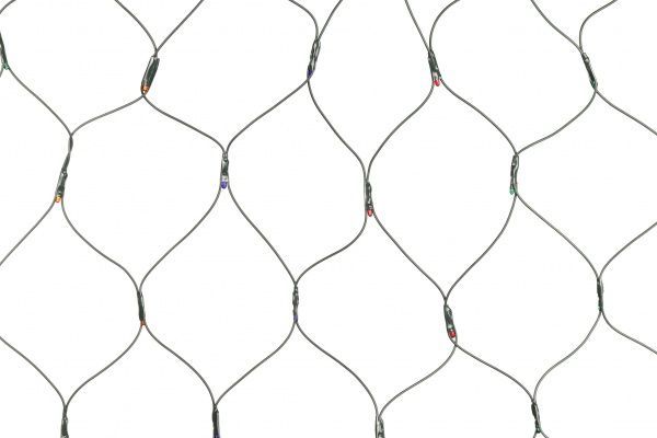 Электрогирлянда-сетка внутренняя 200 ламп 2,4м разноцветная TWNT200C-M 