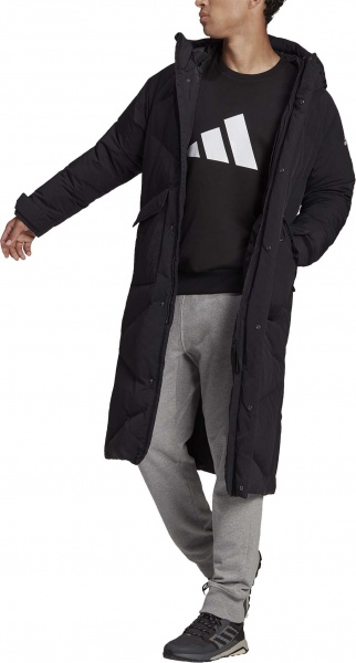 Пальто Adidas BIG BAFFLE COAT GT6536 р.2XL чорний