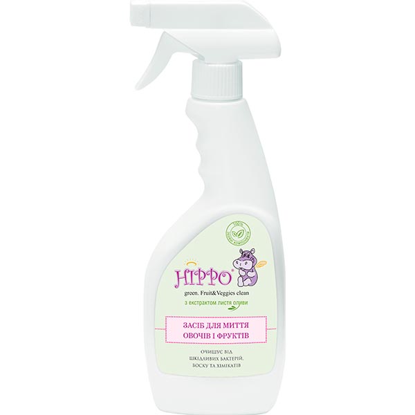 Средство для мытья овощей и фруктов Hippo 300 мл