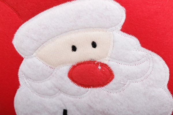 Декор настінний шкарпетка Новорічна для подарунків 40x26 см в асортименті 