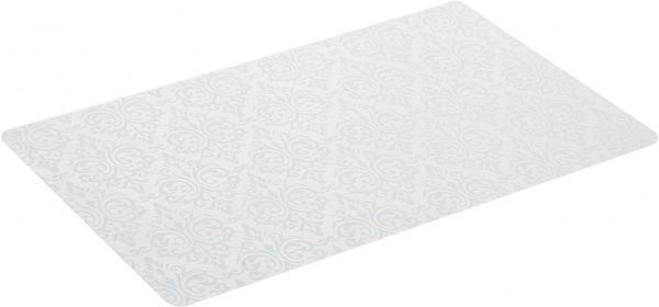 Коврик для сервировки Вензель 43,5x28 см белый Flamberg