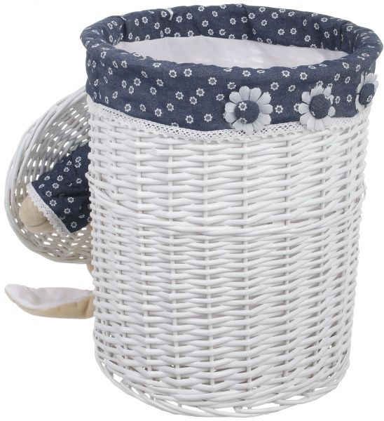 Корзина плетеная с текстилем детская 37х45 см JMA11-25RD-2 