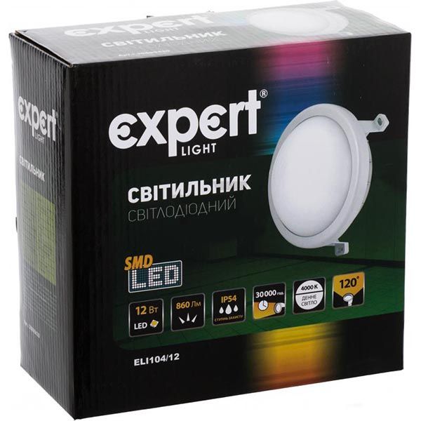 Светильник LED Expert Light I LED ELI104/12 12 Вт 4000К IP54