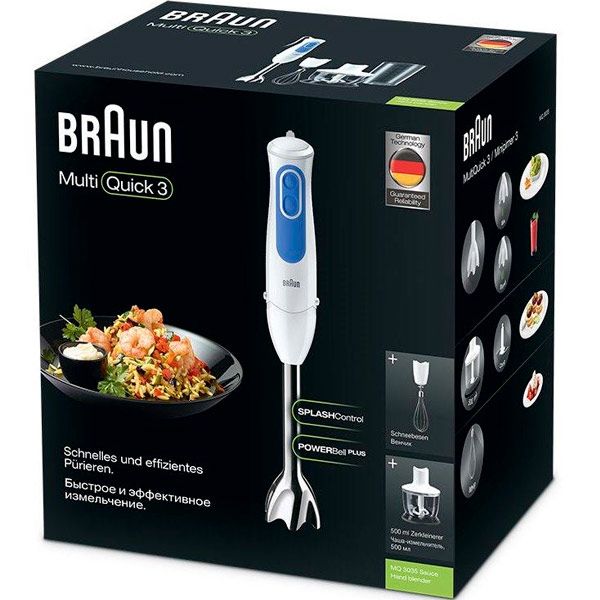 Блендер Braun MQ3035WH Sauce