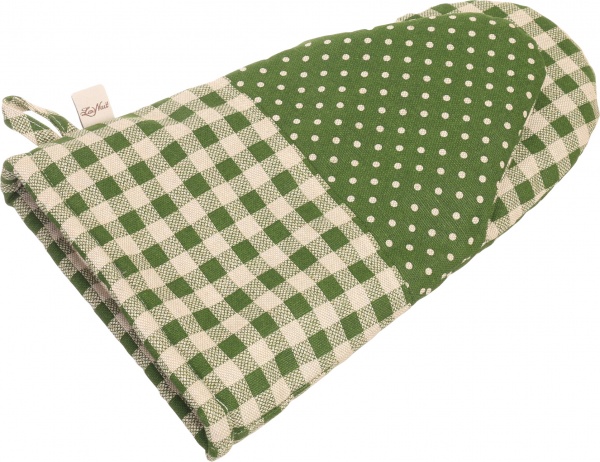 Прихватка Lucy Зелений горошок 21x36 см зелений La Nuit 