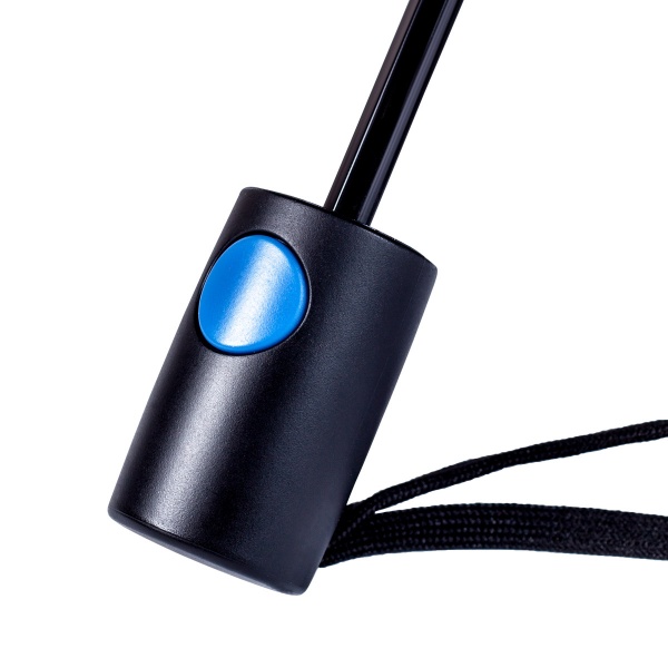 Зонт Bergamo полуавтомат Sky 7040004 черный/синий 