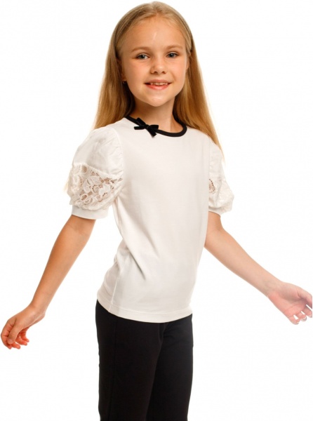 Блуза Vidoli G-22949S р.134 молочный 