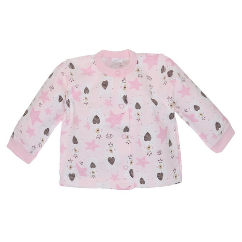 Кофточка детская для девочки Татошка р.80 розовый с принтом 0402202мвк 