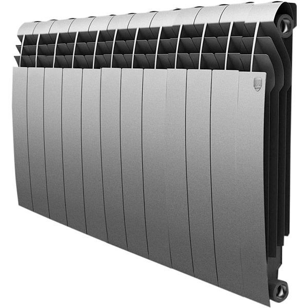 Радіатор біметалевий Royal Thermo BiLiner 500/Silver Satin - 12 (НС-1175301)
