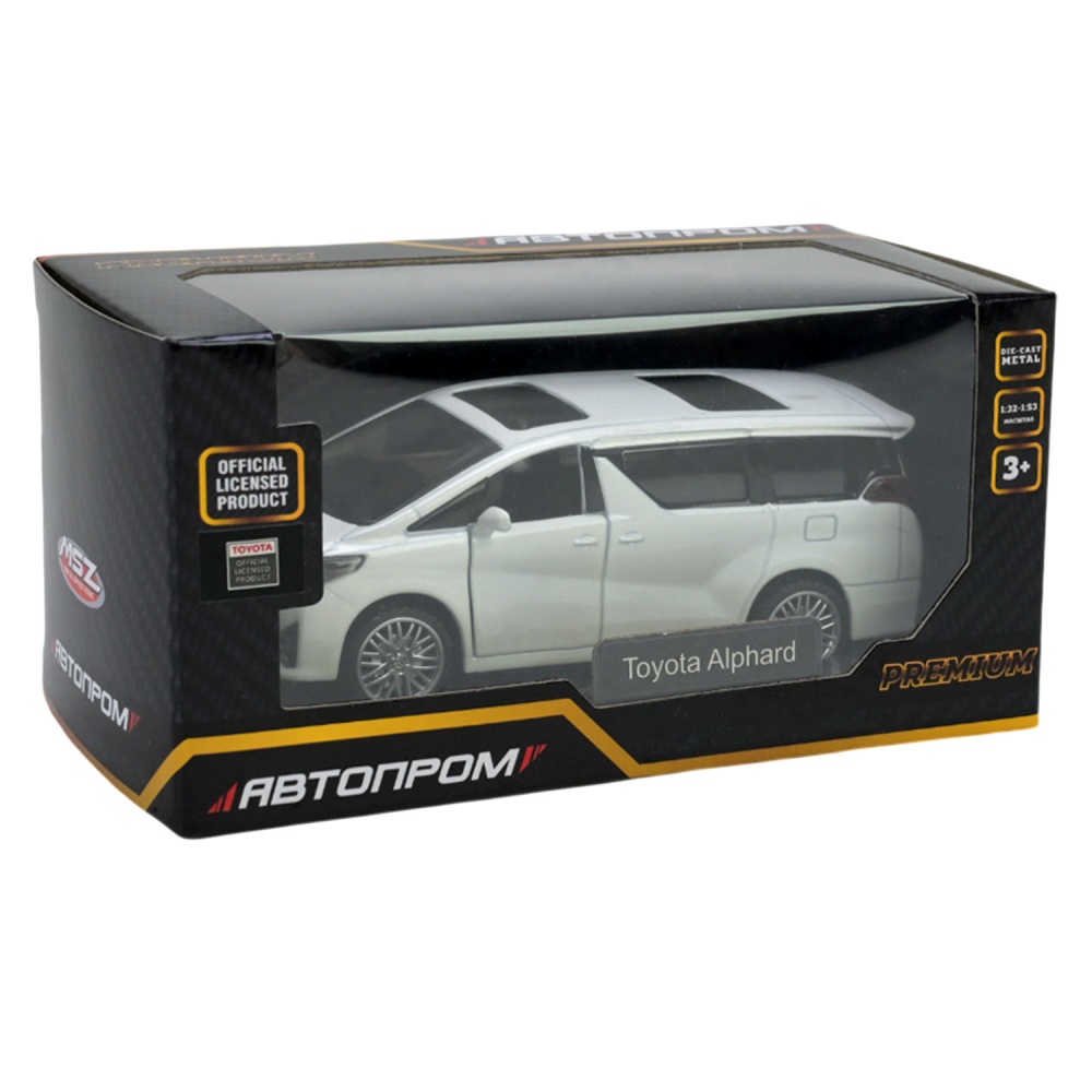 Автомодель Автопром 1:42 Toyota Alphard 4329
