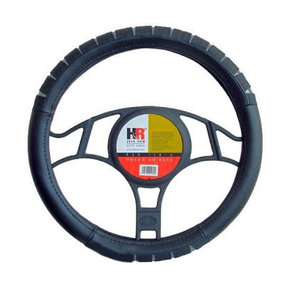Накладка на руль HR Space черно-серебристая