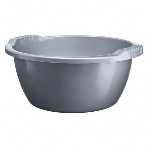 Таз пластиковий Sanja IPPI 42х42х20,7 см сірий 20 л