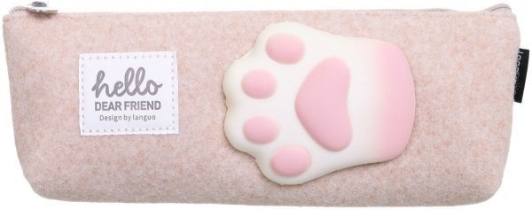 Пенал М'яка лапка бежевий