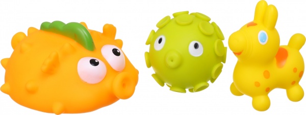 Ігровий набір для ванної Звірята 3 шт OTG0908910