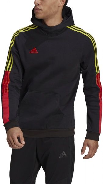 Джемпер Adidas TIRO SW HOOD CU GN5551 р. M чорний