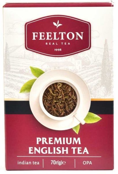 Чай черный FEELTON Premium English Tea ОРА 4820186121452 70 г 