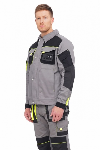 Куртка рабочая Ozon К6 Дункан р. XXXL рост 3-4 1-946 серый