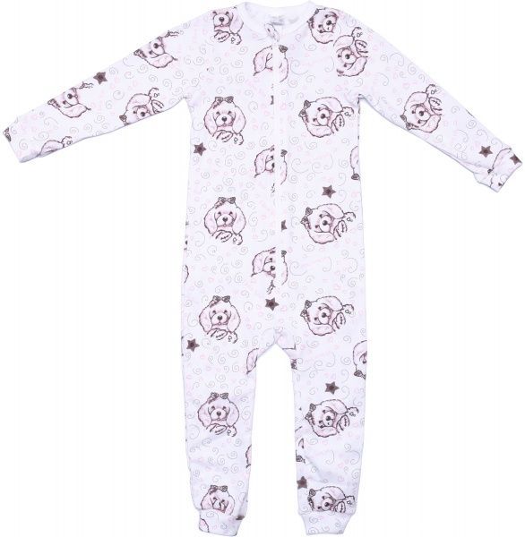 Комбінезон дитячий для дівчинки Татошка 1505259сбк р.116 білий із малюнком 