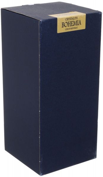 Ваза Metropolitan скляна прозора 35 см Bohemia