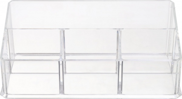 Органайзер для косметики Luna 25,5x12,4x9,9 см прозрачный 