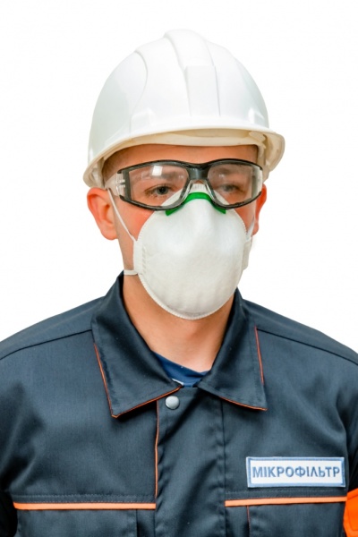 Респиратор Мікрон Ф формованный FFP1 NR 