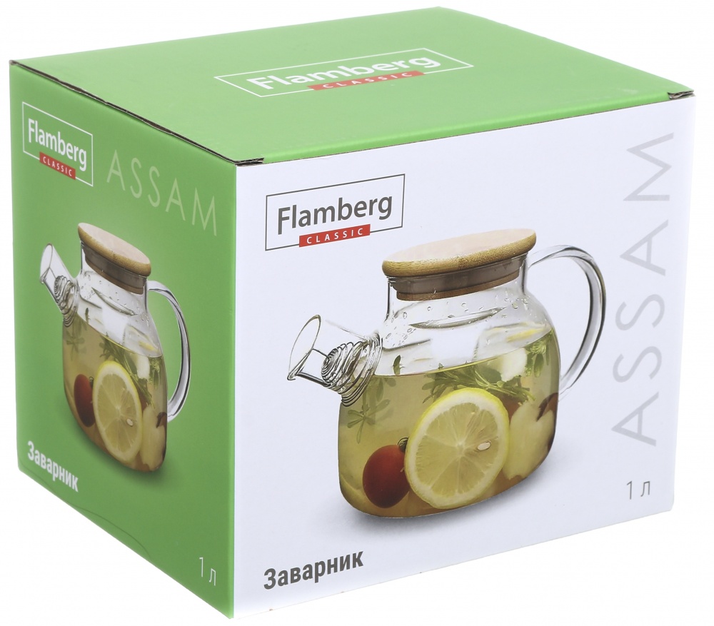 Чайник заварочный Flamberg Assam 1000 мл