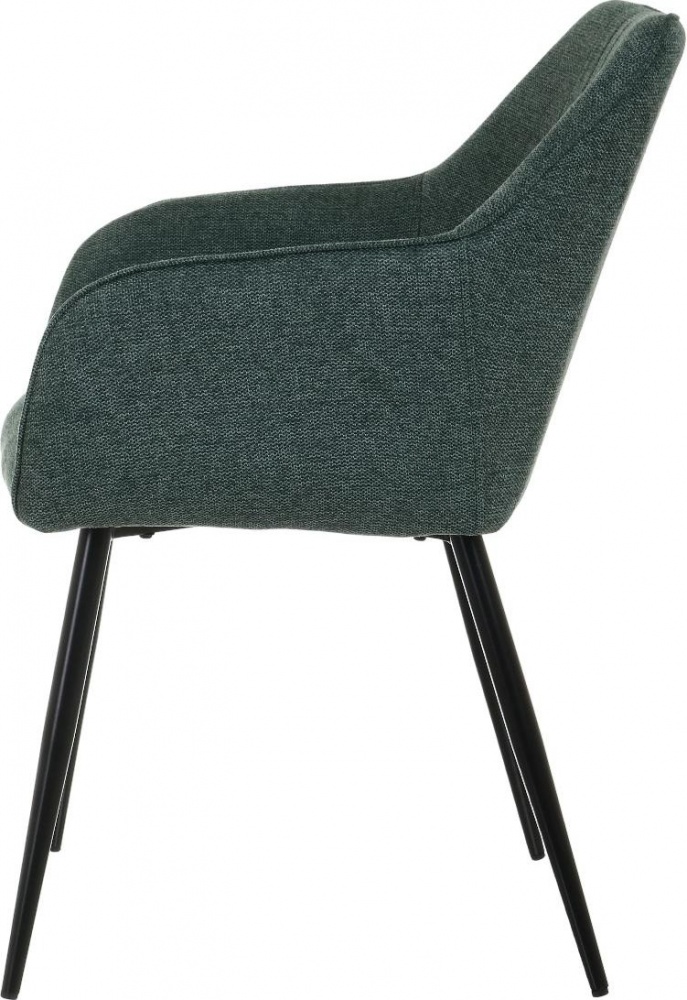 Крісло Marly 60х62х88 см UF920-08 зелений / чорний