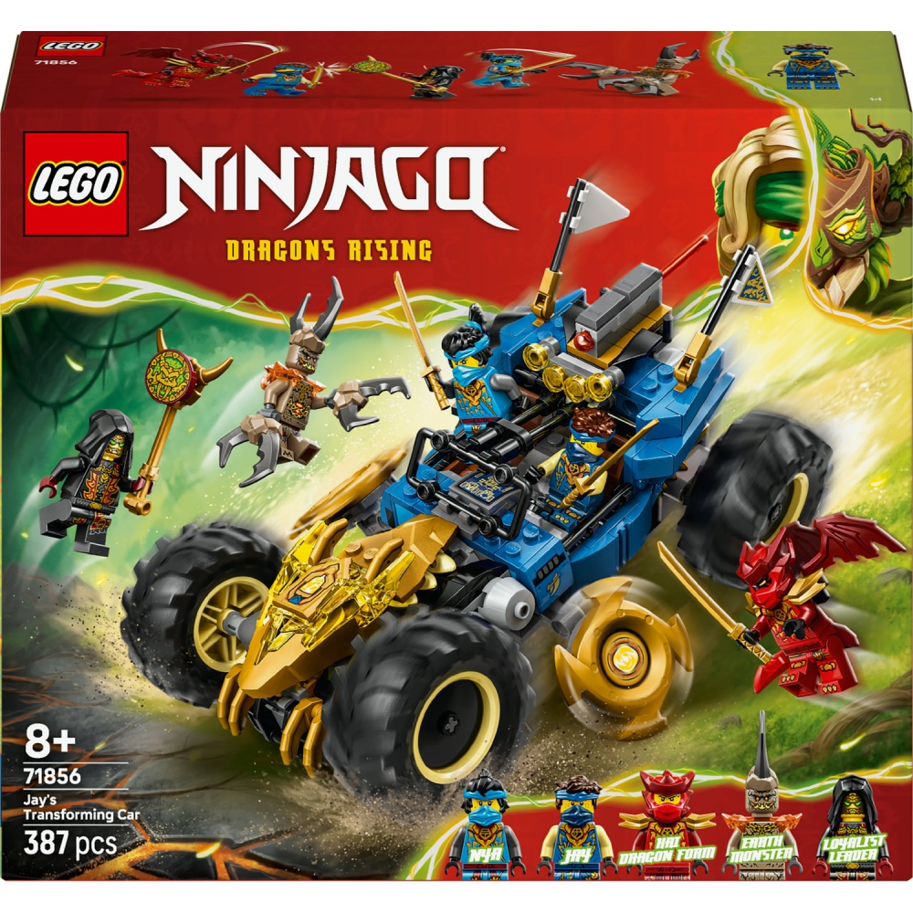 Конструктор LEGO NINJAGO Автомобиль-трансформер Джея 71856