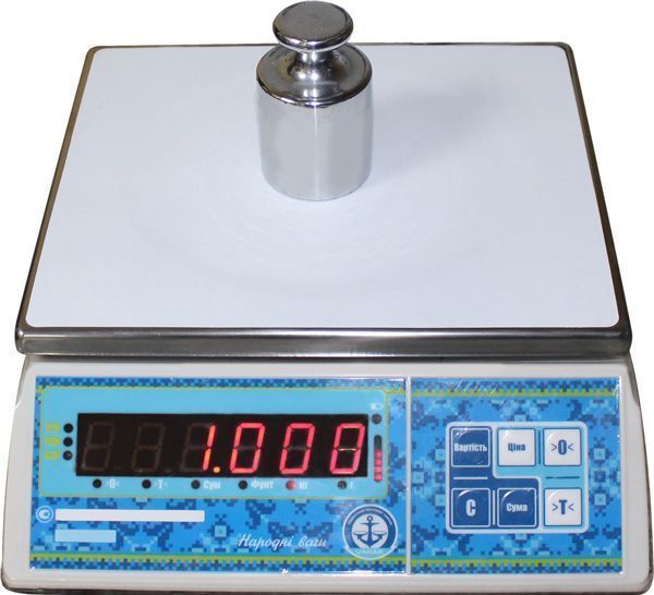 Ваги фасувальні VAGAR VW-06 LED 6 кг 