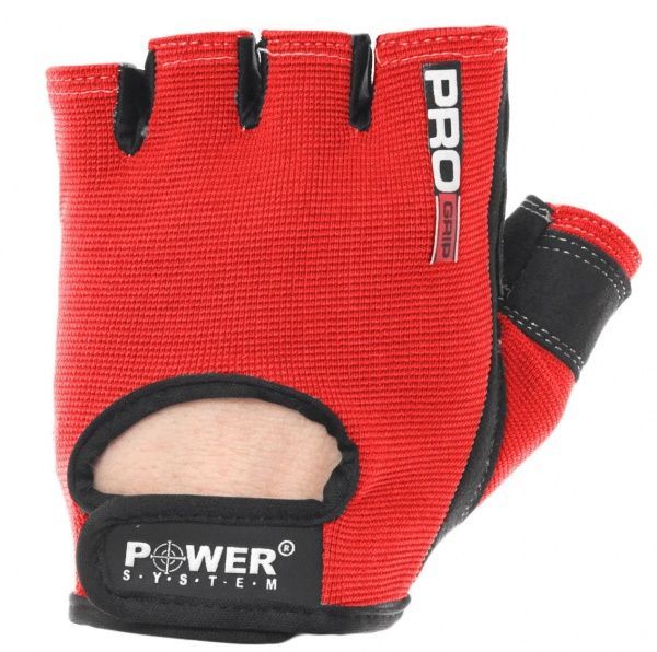 Перчатки для фитнеса Power System PS-2250 р. XS красный 