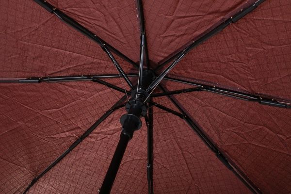 Зонт Абстракция, складной, автомат коричневый 