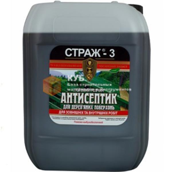 Антисептик STRAZH Страж-3 зеленый 10 л