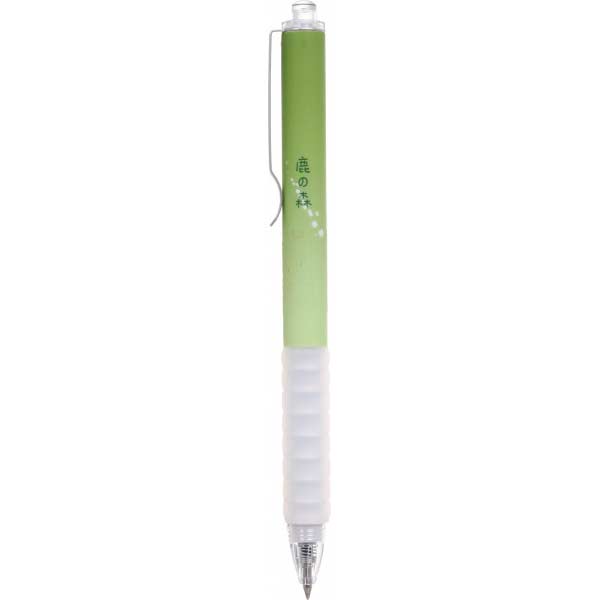 Ручка гелевая с вставкой для пальцев Белое омбре зеленая